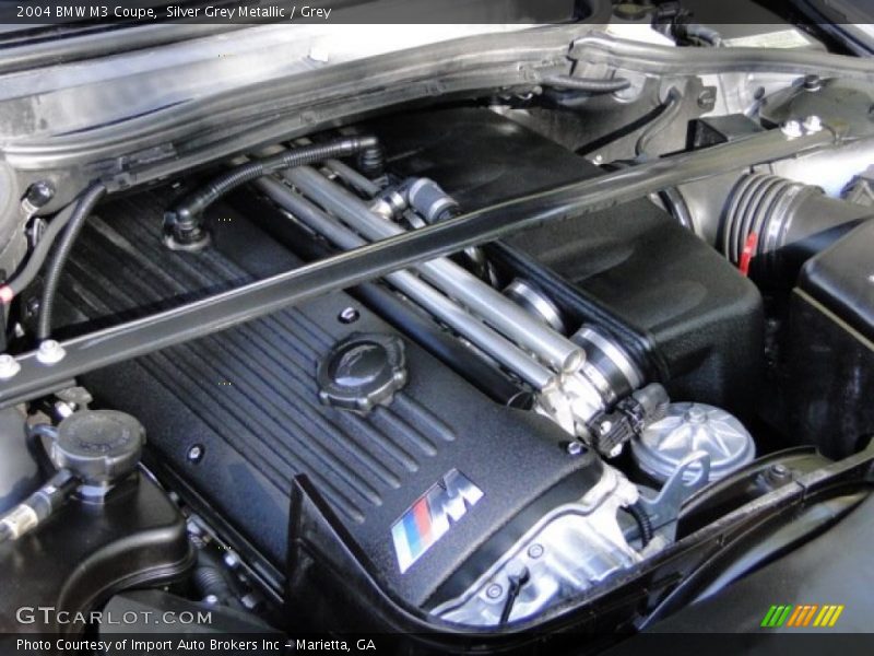 Silver Grey Metallic / Grey 2004 BMW M3 Coupe