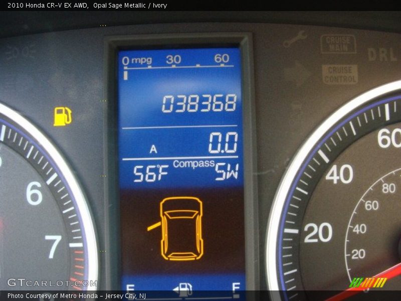 Opal Sage Metallic / Ivory 2010 Honda CR-V EX AWD