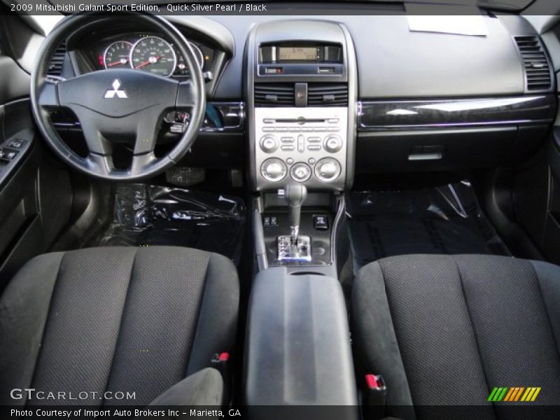 Dashboard of 2009 Galant Sport Edition