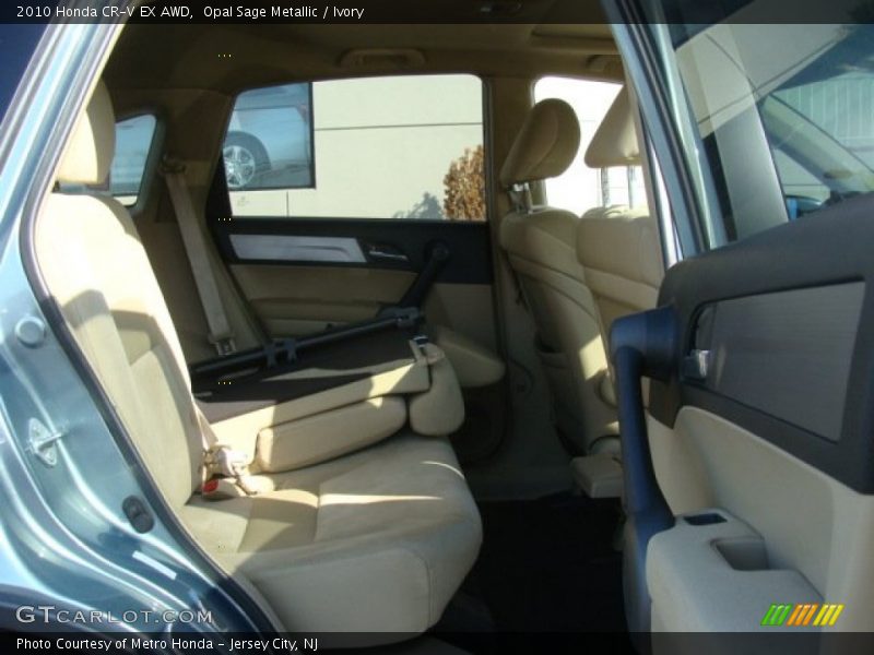 Opal Sage Metallic / Ivory 2010 Honda CR-V EX AWD