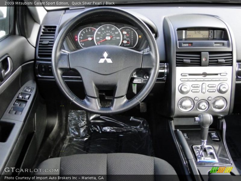 Dashboard of 2009 Galant Sport Edition