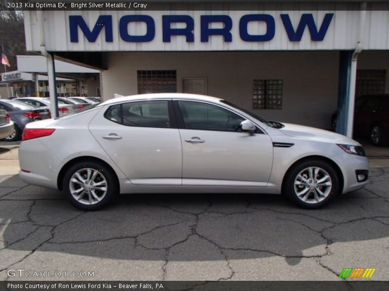 Bright Silver Metallic / Gray 2013 Kia Optima EX