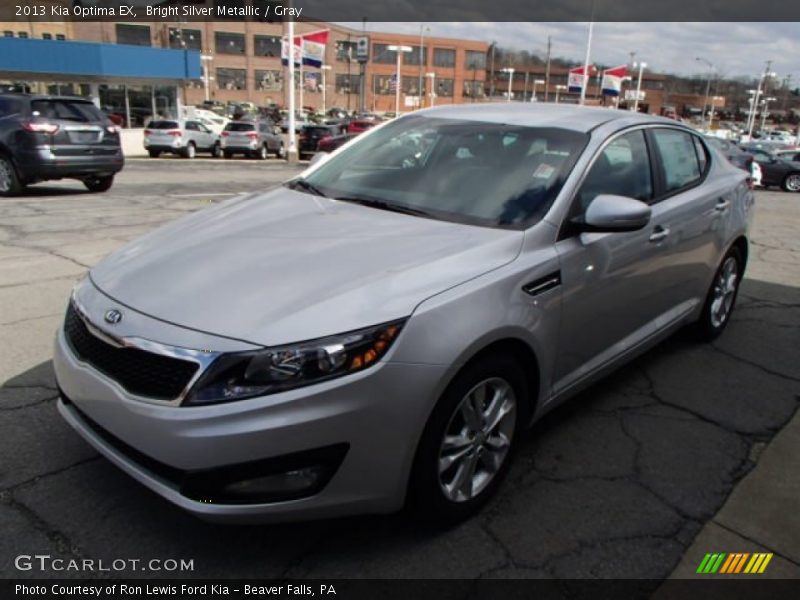Bright Silver Metallic / Gray 2013 Kia Optima EX