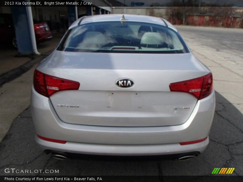 Bright Silver Metallic / Gray 2013 Kia Optima EX