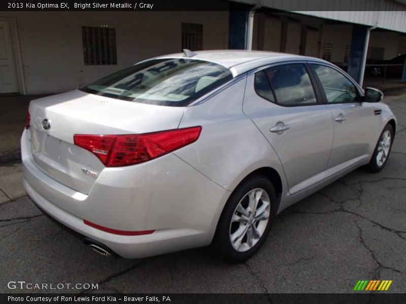 Bright Silver Metallic / Gray 2013 Kia Optima EX