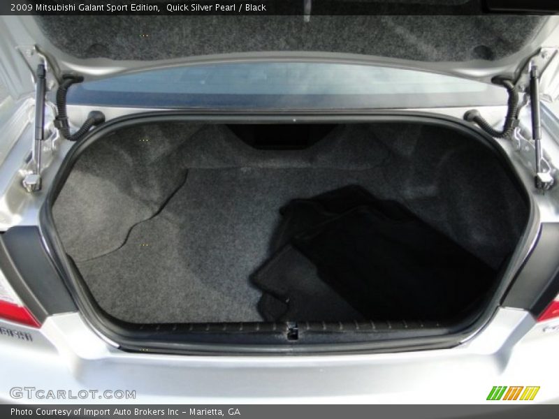 Quick Silver Pearl / Black 2009 Mitsubishi Galant Sport Edition