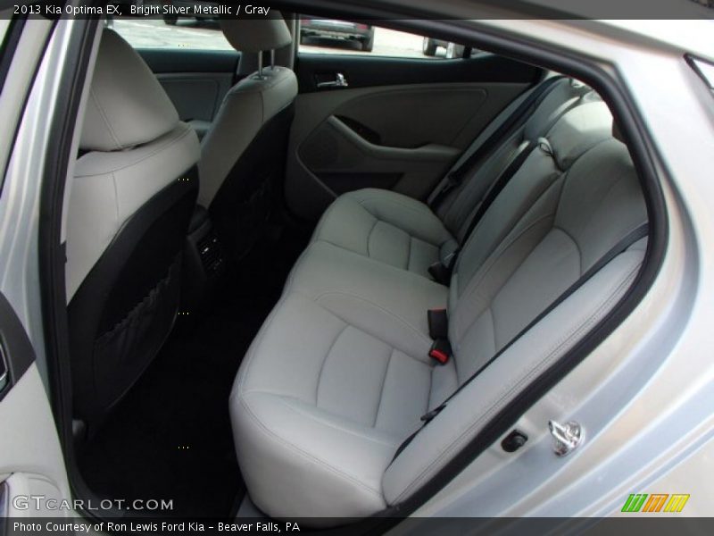 Bright Silver Metallic / Gray 2013 Kia Optima EX