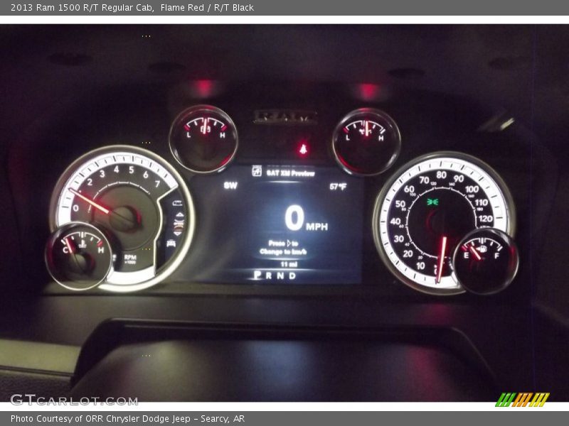  2013 1500 R/T Regular Cab R/T Regular Cab Gauges