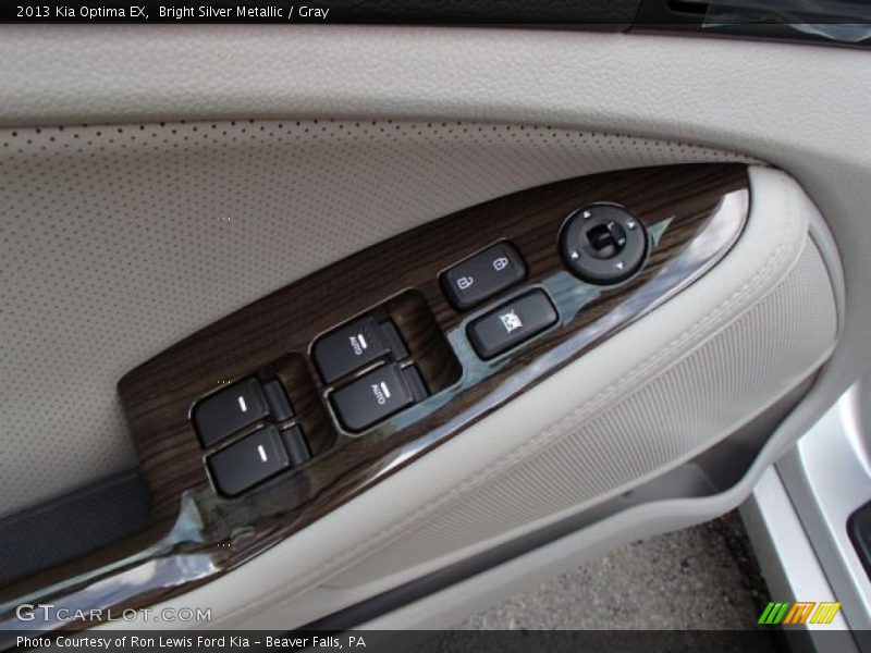 Bright Silver Metallic / Gray 2013 Kia Optima EX