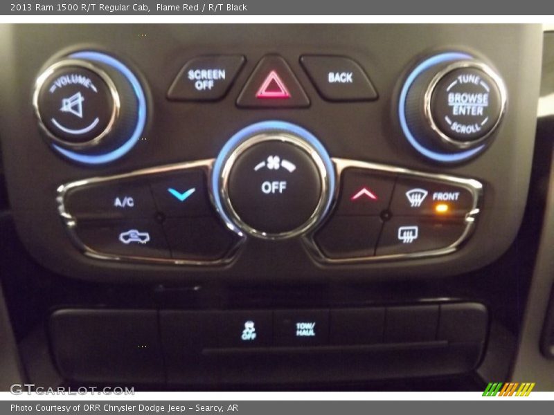 Flame Red / R/T Black 2013 Ram 1500 R/T Regular Cab