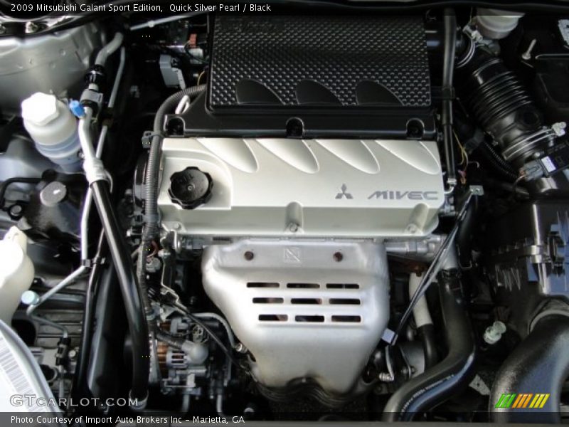  2009 Galant Sport Edition Engine - 2.4L SOHC 16V MIVEC Inline 4 Cylinder