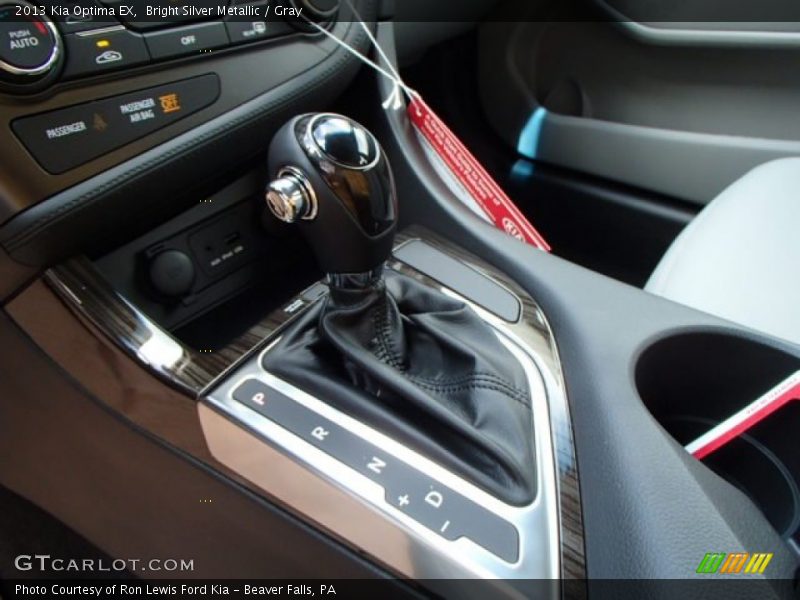 Bright Silver Metallic / Gray 2013 Kia Optima EX