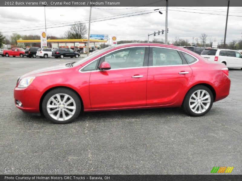  2012 Verano FWD Crystal Red Tintcoat