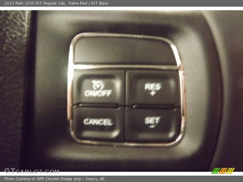 Flame Red / R/T Black 2013 Ram 1500 R/T Regular Cab