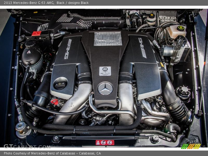  2013 G 63 AMG Engine - 5.5 Liter AMG Twin-Turbocharged DOHC 32-Valve VVT V8