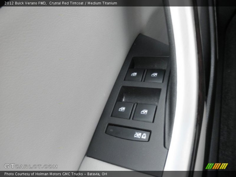 Crystal Red Tintcoat / Medium Titanium 2012 Buick Verano FWD