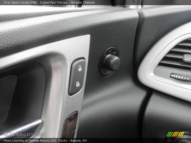 Crystal Red Tintcoat / Medium Titanium 2012 Buick Verano FWD