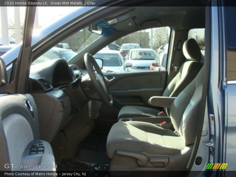 Ocean Mist Metallic / Gray 2010 Honda Odyssey LX