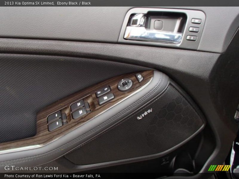 Ebony Black / Black 2013 Kia Optima SX Limited