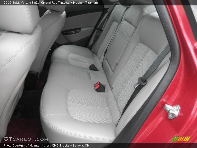 Crystal Red Tintcoat / Medium Titanium 2012 Buick Verano FWD