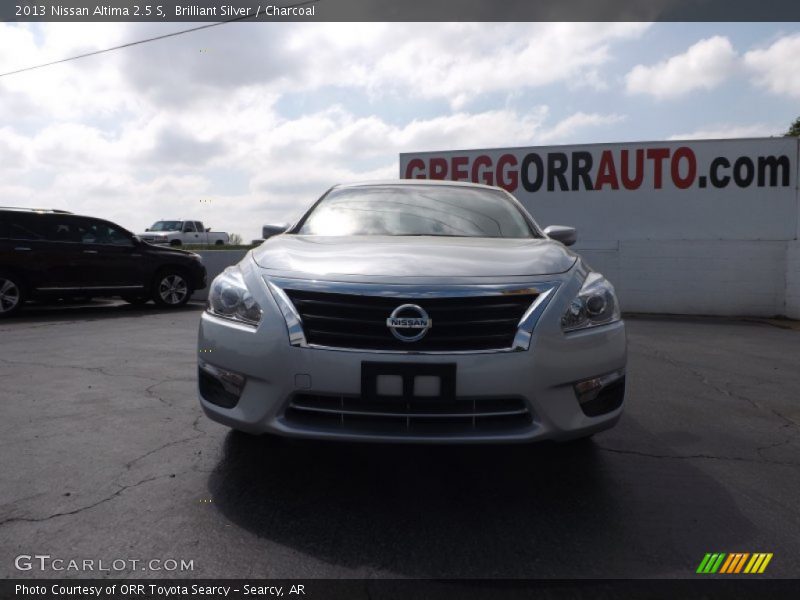 Brilliant Silver / Charcoal 2013 Nissan Altima 2.5 S