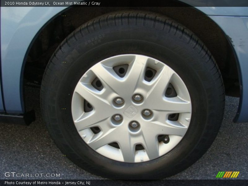Ocean Mist Metallic / Gray 2010 Honda Odyssey LX