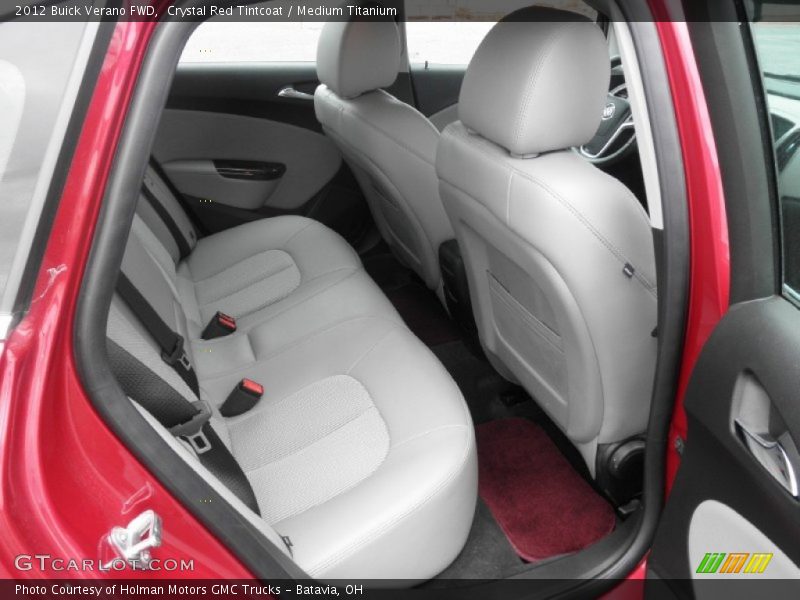 Crystal Red Tintcoat / Medium Titanium 2012 Buick Verano FWD