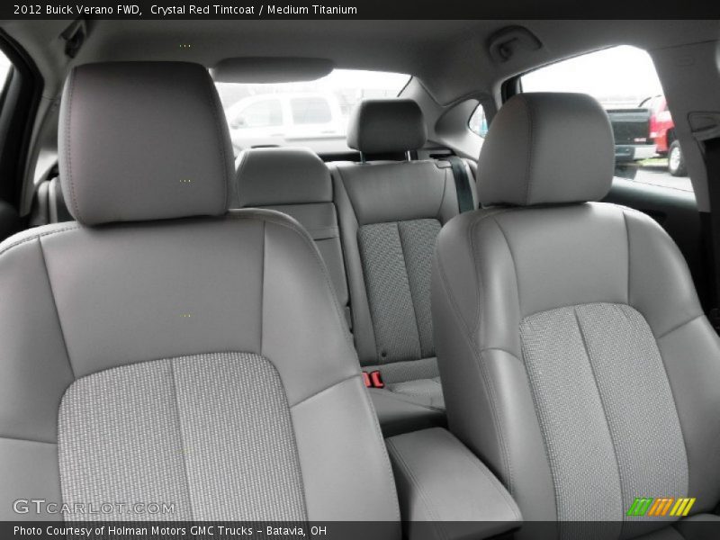 Crystal Red Tintcoat / Medium Titanium 2012 Buick Verano FWD