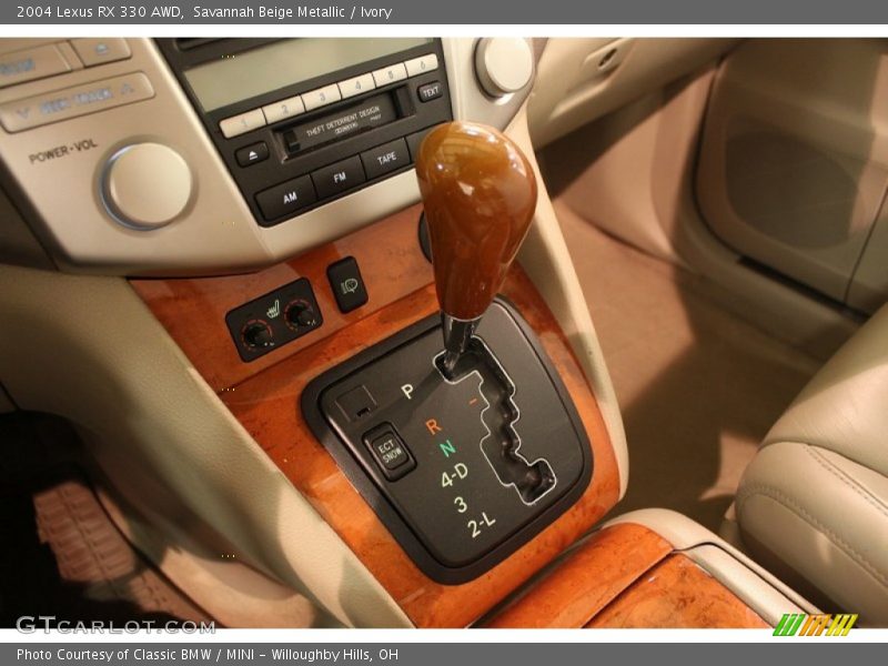  2004 RX 330 AWD 5 Speed Automatic Shifter