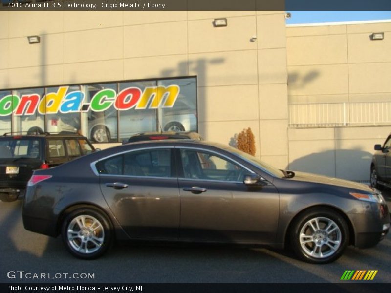 Grigio Metallic / Ebony 2010 Acura TL 3.5 Technology