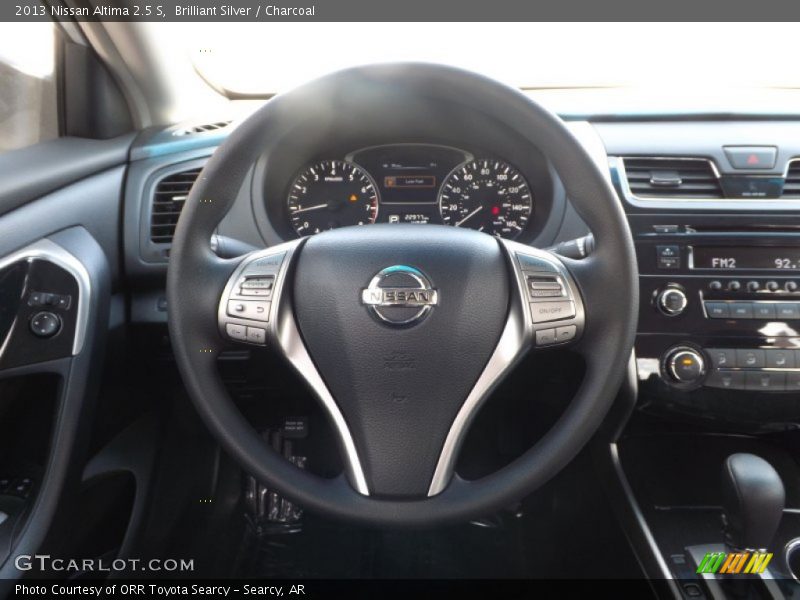 Brilliant Silver / Charcoal 2013 Nissan Altima 2.5 S
