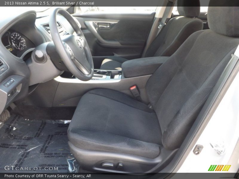 Brilliant Silver / Charcoal 2013 Nissan Altima 2.5 S
