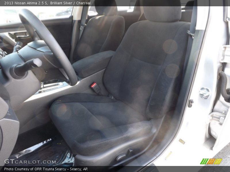 Brilliant Silver / Charcoal 2013 Nissan Altima 2.5 S