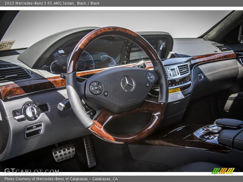 Dashboard of 2013 S 63 AMG Sedan