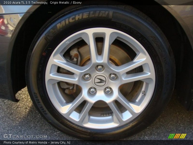 Grigio Metallic / Ebony 2010 Acura TL 3.5 Technology