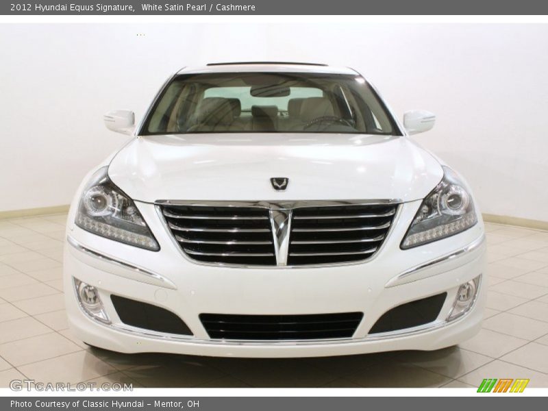 White Satin Pearl / Cashmere 2012 Hyundai Equus Signature