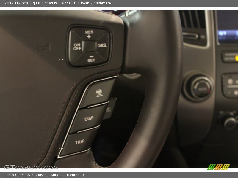 Controls of 2012 Equus Signature