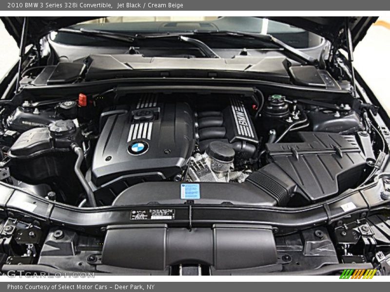 Jet Black / Cream Beige 2010 BMW 3 Series 328i Convertible