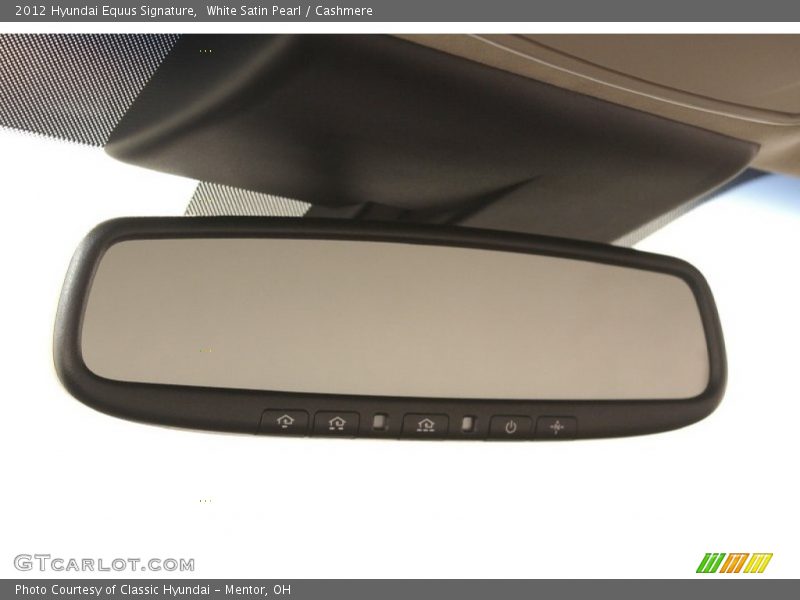 White Satin Pearl / Cashmere 2012 Hyundai Equus Signature