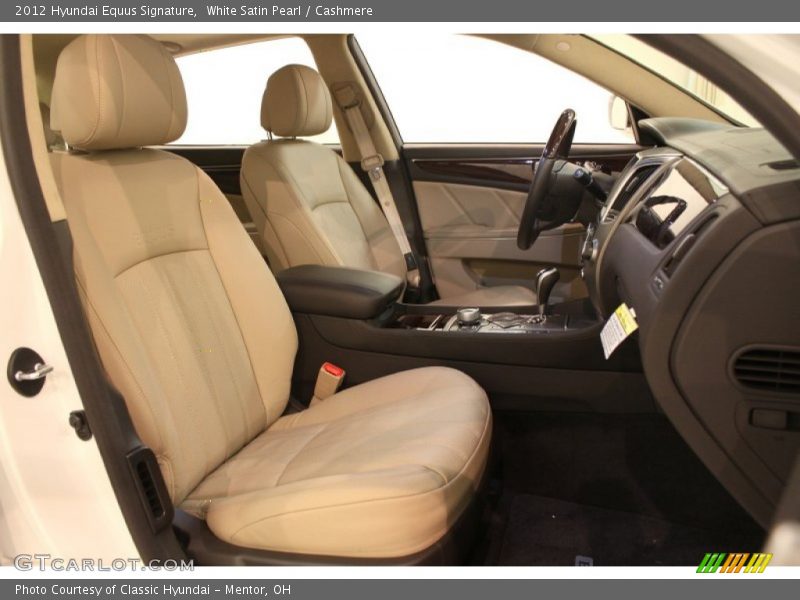 White Satin Pearl / Cashmere 2012 Hyundai Equus Signature