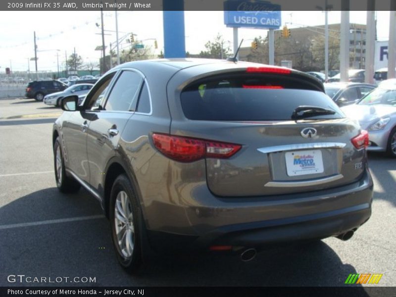 Umbria Twilight / Wheat 2009 Infiniti FX 35 AWD
