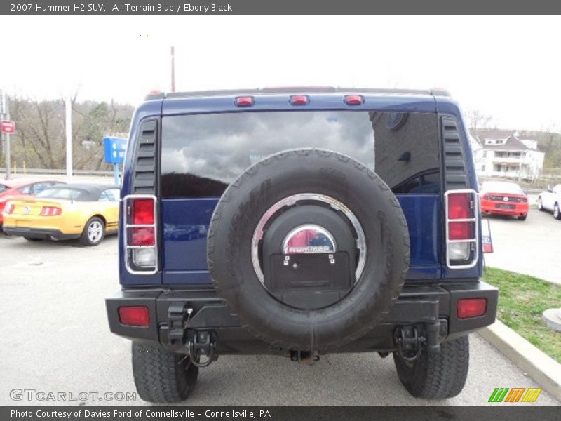 All Terrain Blue / Ebony Black 2007 Hummer H2 SUV