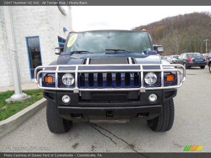 All Terrain Blue / Ebony Black 2007 Hummer H2 SUV