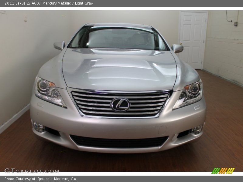 Mercury Metallic / Light Gray 2011 Lexus LS 460