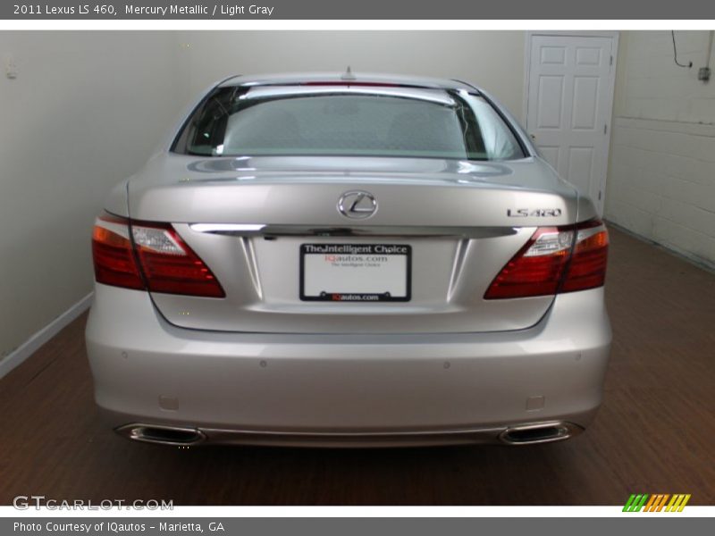Mercury Metallic / Light Gray 2011 Lexus LS 460