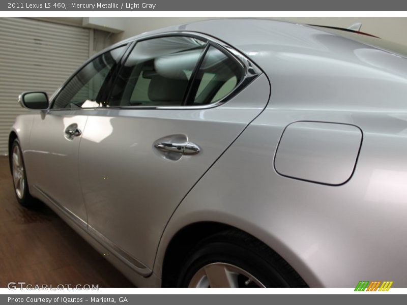Mercury Metallic / Light Gray 2011 Lexus LS 460