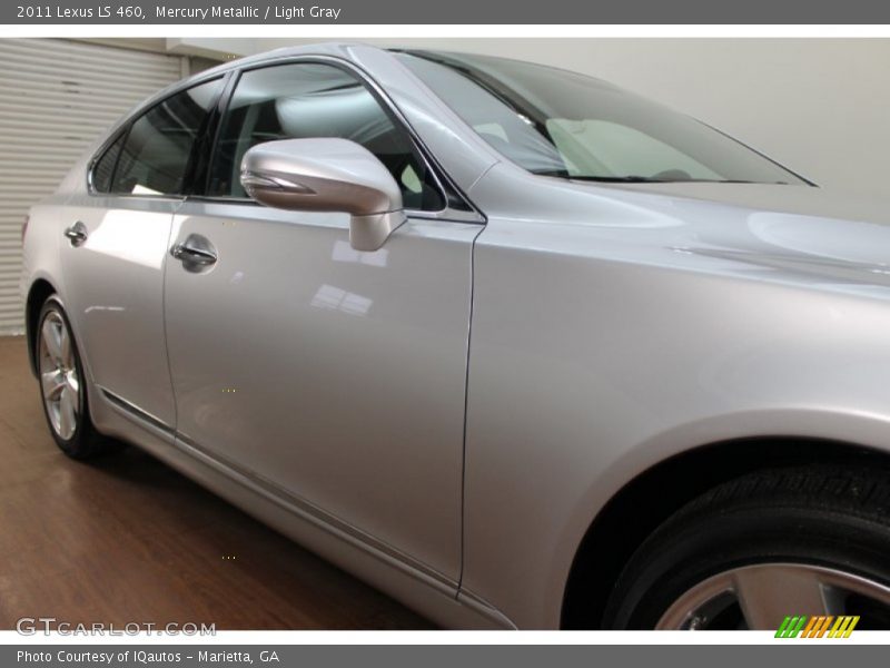 Mercury Metallic / Light Gray 2011 Lexus LS 460