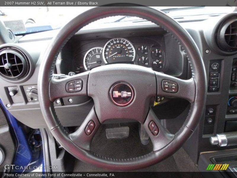 All Terrain Blue / Ebony Black 2007 Hummer H2 SUV