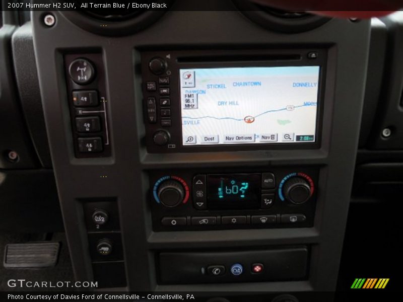 All Terrain Blue / Ebony Black 2007 Hummer H2 SUV