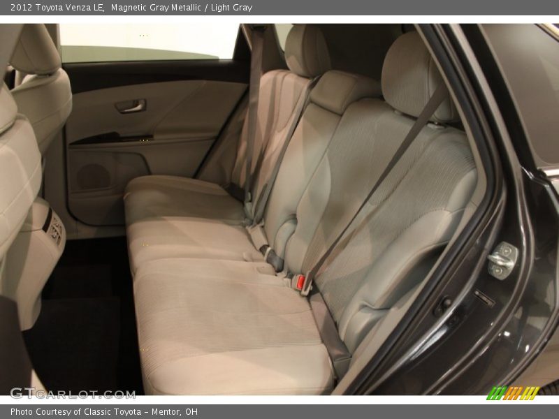 Magnetic Gray Metallic / Light Gray 2012 Toyota Venza LE